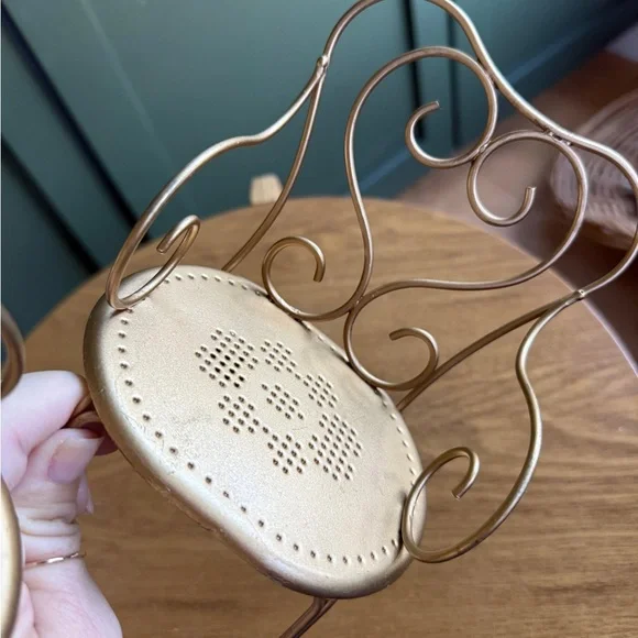 Retired Maileg Large Gold Bistro Set